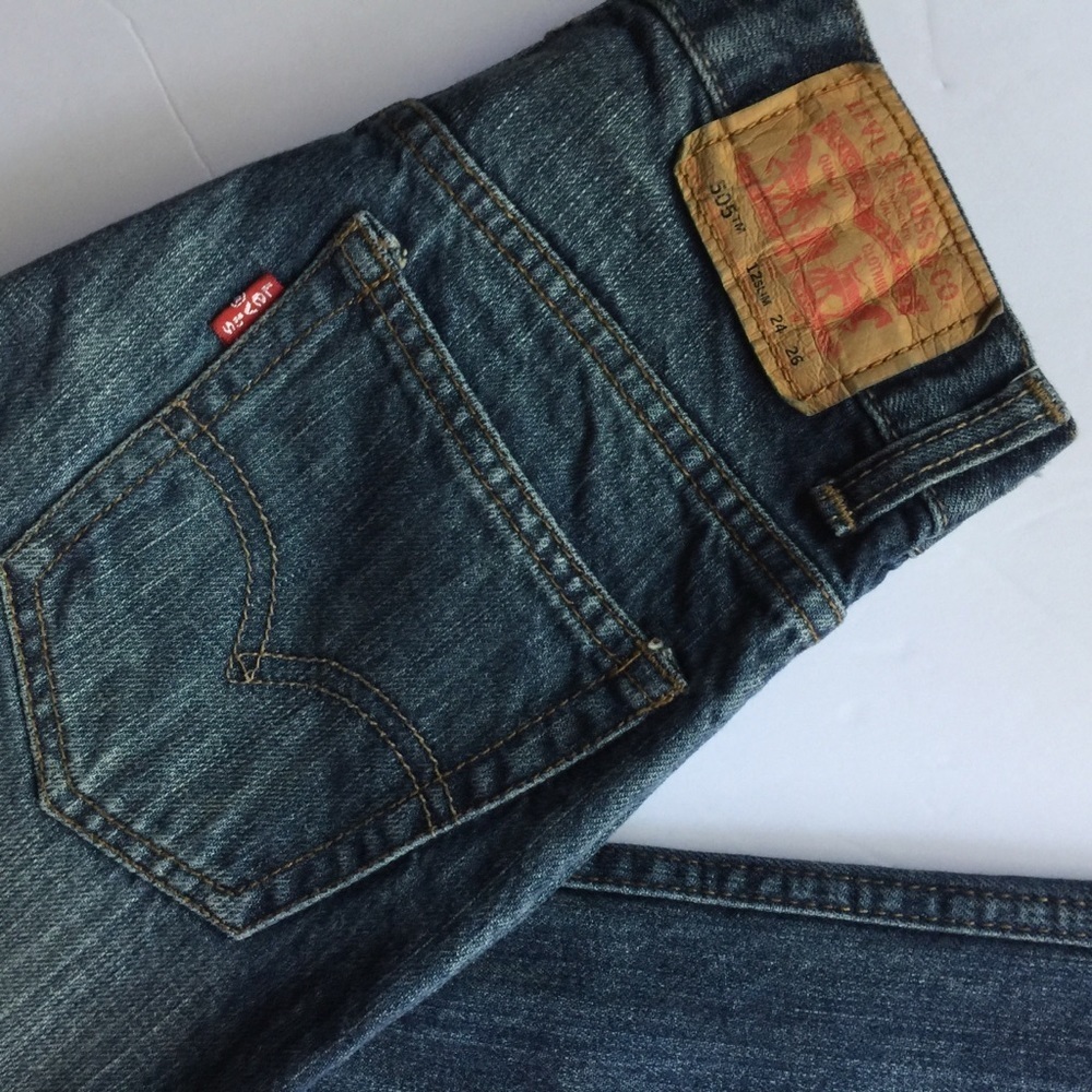 Levi’s 505™ (Jr’s) Straight Jeans 12 Slim